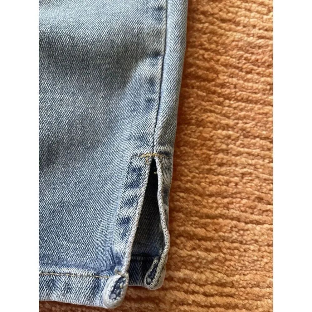 Vintage Liz Claiborne Cropped Blue Women’s Mom Jeans Size 12 - Picture 4 of 10